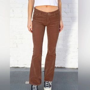 Brandy Melville- Brown Corduroy Pants
